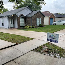 Surface Wash on a Driveway in Lexington, KY 2